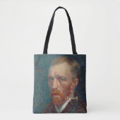 Tote Bag Vincent Van Gogh Autoportrait Art Monogramme (Devant)