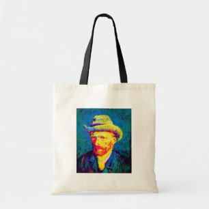Tote Bag Vincent Van Gogh - Autoportrait Pop Art avec chape