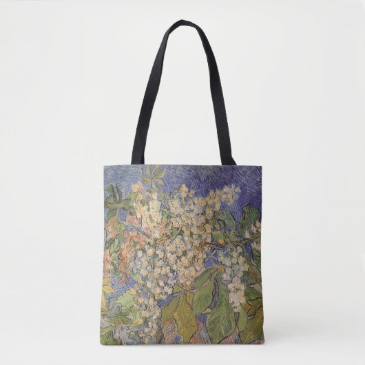 Tote Bag Vincent van Gogh - Branches de châtaigniers en fle (Devant)