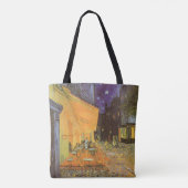Tote Bag Vincent van Gogh - Café Terrasse en soirée (Dos)