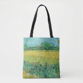 Tote Bag Vincent van Gogh - Champ avec Iris près d'Arles (Devant)