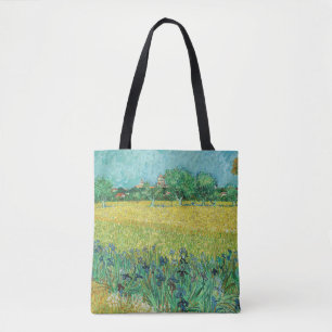 Tote Bag Vincent van Gogh - Champ avec Iris près d'Arles