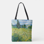 Tote Bag Vincent van Gogh - Champ de blé vert avec Cypress (Dos)