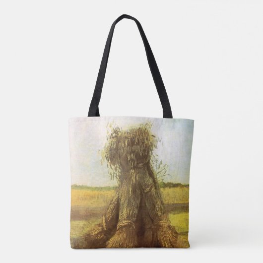 Tote Bag Vincent van Gogh - Chênes du blé (Dos)