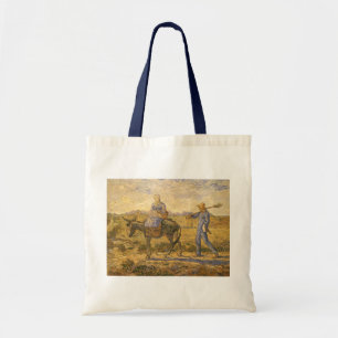 Tote Bag Vincent van Gogh - Couple de paysans allant au tra
