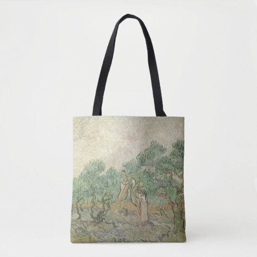 Tote Bag Vincent van Gogh - Cueillette des olives (Devant)