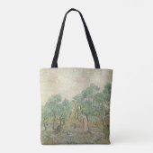 Tote Bag Vincent van Gogh - Cueillette des olives (Dos)