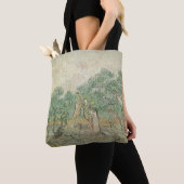 Tote Bag Vincent van Gogh - Cueillette des olives (De près)