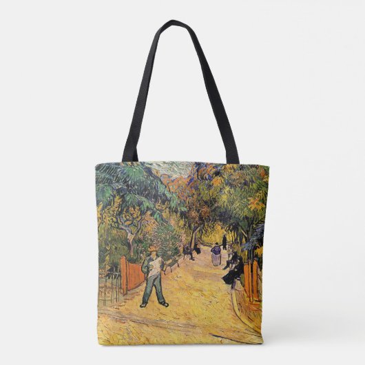Tote Bag Vincent van Gogh - Entrée du Parc Public, Arles (Dos)
