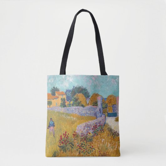 Tote Bag Vincent van Gogh - Ferme en Provence (Devant)