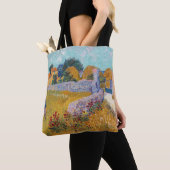 Tote Bag Vincent van Gogh - Ferme en Provence (De près)