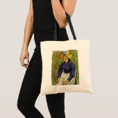 Tote Bag Vincent van Gogh - Fille paysanne en Casquette de  (Devant (produit))