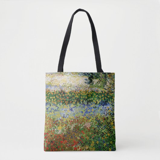 Tote Bag Vincent van Gogh - Flower Garden (Devant)
