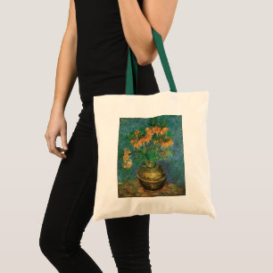 Tote Bag Vincent van Gogh - Fritillaires dans un vase de cu