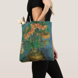 Tote Bag Vincent van Gogh - Fritillaires dans un vase de cu