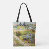 Tote Bag Vincent van Gogh - Jardin à Arles (Dos)
