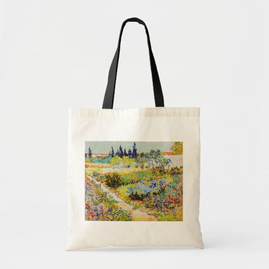 Tote Bag Vincent van Gogh - Jardin à Arles (Devant)