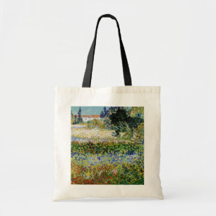 Tote Bag Vincent van Gogh - Jardin en fleurs