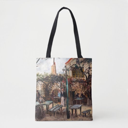 Tote Bag Vincent Van Gogh - La Guinguette sur Montmartre (Devant)