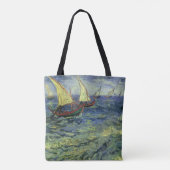 Tote Bag Vincent van Gogh - La mer à Saintes Maries (Dos)