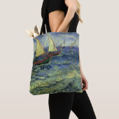 Tote Bag Vincent van Gogh - La mer à Saintes Maries (De près)