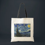 Tote Bag Vincent van Gogh | La Nuit étoilée, juin 1889<br><div class="desc">The Starry Night,  juin 1889 (huile sur toile),  Gogh,  Vincent van (1853-90) / Museum of Modern Art,  New York,  USA / The Bridgeman Art Library | Numéro de collection d'images : XOS702746</div>