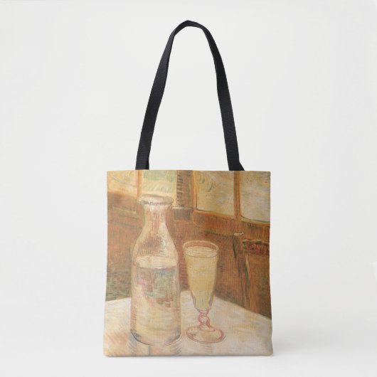 Tote Bag Vincent van Gogh - La vie morte avec Absinthe (Devant)