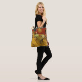 Tote Bag Vincent van Gogh - Le Night Café (Sur le modèle)