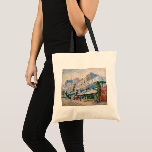 Tote Bag Vincent van Gogh - Le Restaurant de la Sirene (Devant (produit))