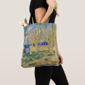 Tote Bag Vincent van Gogh - Le Train Bleu (De près)