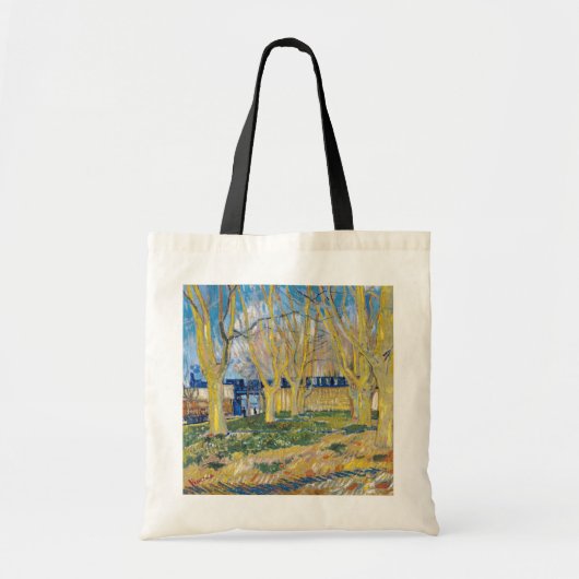 Tote Bag Vincent van Gogh - Le Train Bleu (Devant)