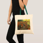 Tote Bag Vincent van Gogh - Le vignoble rouge (Devant (produit))