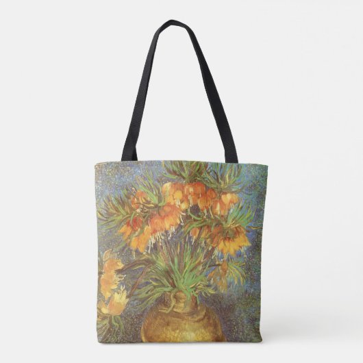 Tote Bag Vincent van Gogh - Les amitiés dans un vase en cui (Dos)