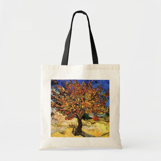 Tote Bag Vincent Van Gogh - Les Beaux-Arts du Mulberry Tree (Devant)