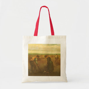 Tote Bag Vincent van Gogh - Les paysans plantent des pommes