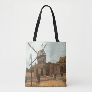 Tote Bag Vincent van Gogh - Moulin de la Galette, Windmill