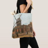 Tote Bag Vincent van Gogh - Moulin de la Galette, Windmill (De près)