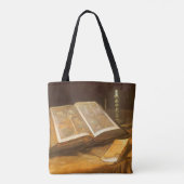 Tote Bag Vincent van Gogh - Nature morte avec Bible (Dos)