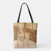 Tote Bag Vincent van Gogh - Nature morte avec de l'absinthe (Dos)