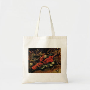 Tote Bag Vincent van Gogh - Nature morte Moules et Crevette