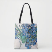 Tote Bag Vincent van Gogh - Nature morte : Vase avec iris (Devant)