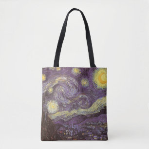Tote Bag Vincent van Gogh - Nuit étoilée