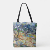 Tote Bag Vincent van Gogh - Oliviers : Ciel bleu vif (Dos)