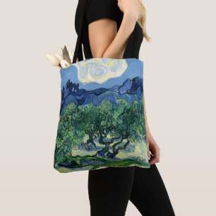 Tote Bag Vincent Van Gogh Oliviers Paysage Montagneux