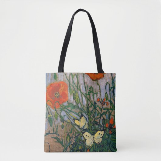 Tote Bag Vincent van Gogh - Papillons et papillons (Devant)