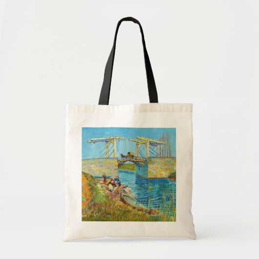 Tote Bag Vincent van Gogh - Pont Langlois à Arles #1 (Devant)