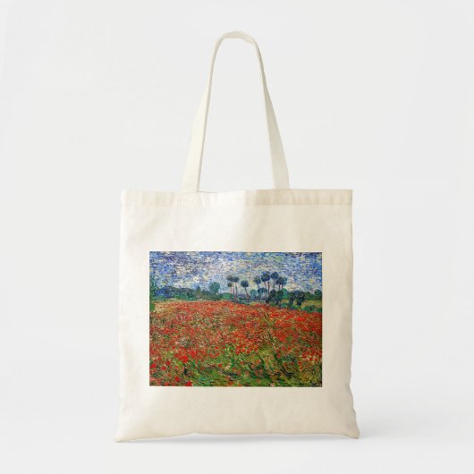 Tote Bag Vincent van Gogh - Poppy Field (Devant)