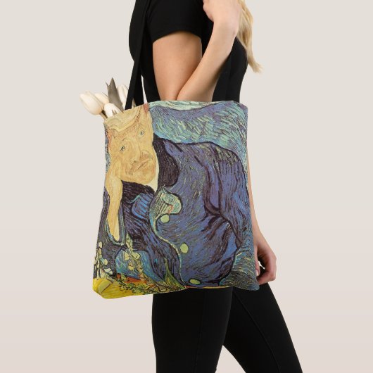 Tote Bag Vincent van Gogh - Portrait du docteur Gachet (De près)