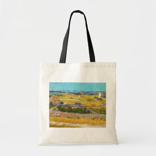 Tote Bag Vincent van Gogh - Récolte à La Crau (Devant)