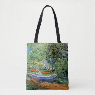 Tote Bag Vincent van Gogh - Rive de l'Oise à Auvers